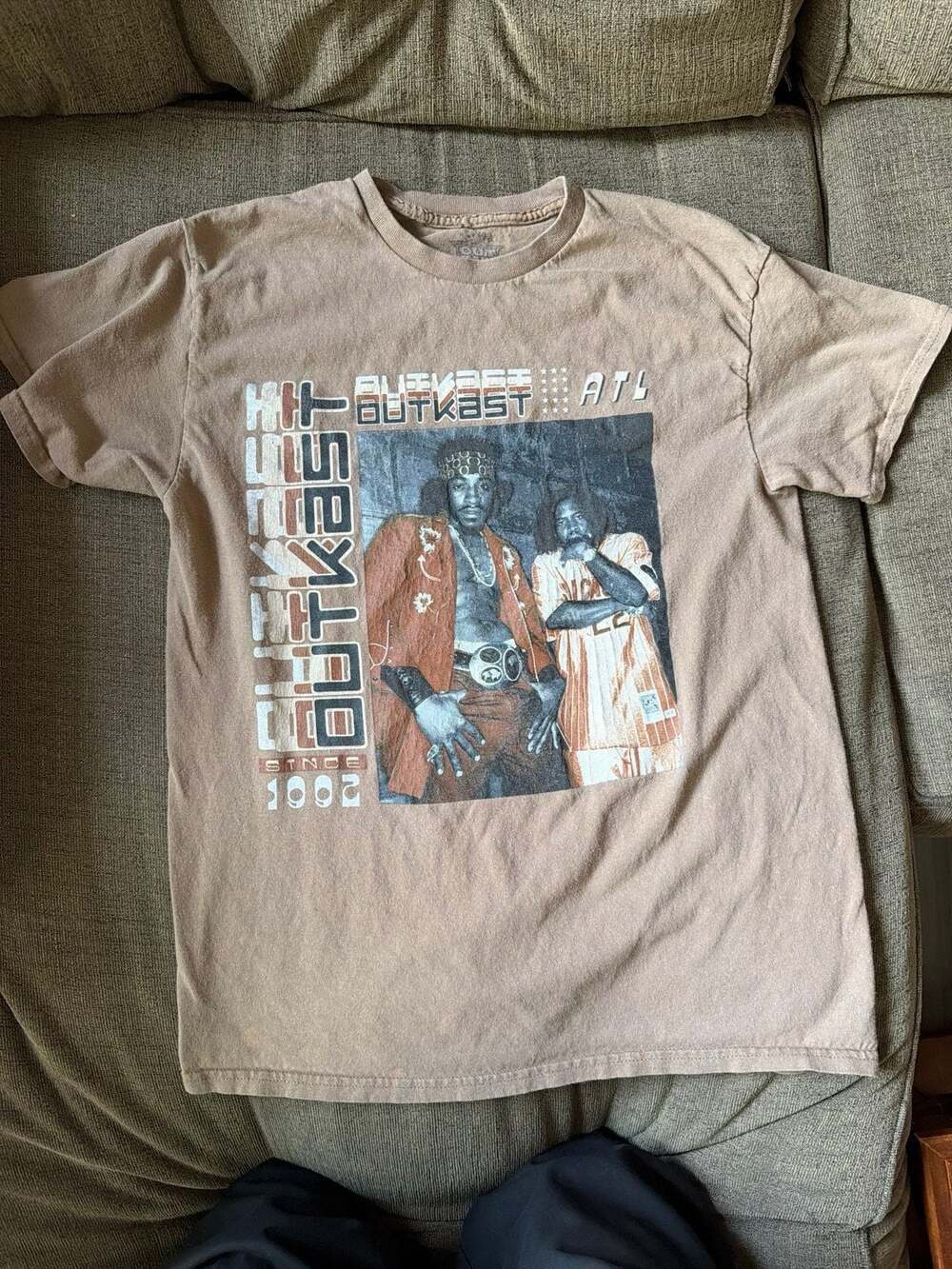OutKast André 3000 Big Boi Graphic T-Shirt Since 1992 Hip Hop Rap Tee Size S